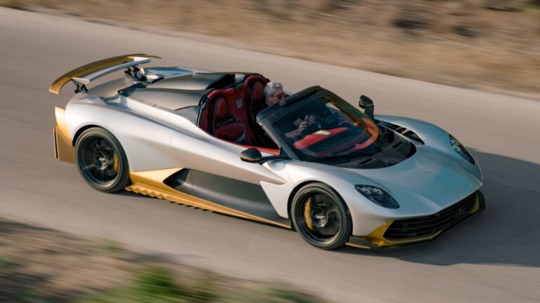 Aston Martin Valhalla Spider Delivers 1,064 HP with a Bizarre 124 MPH Roof Speed Limit