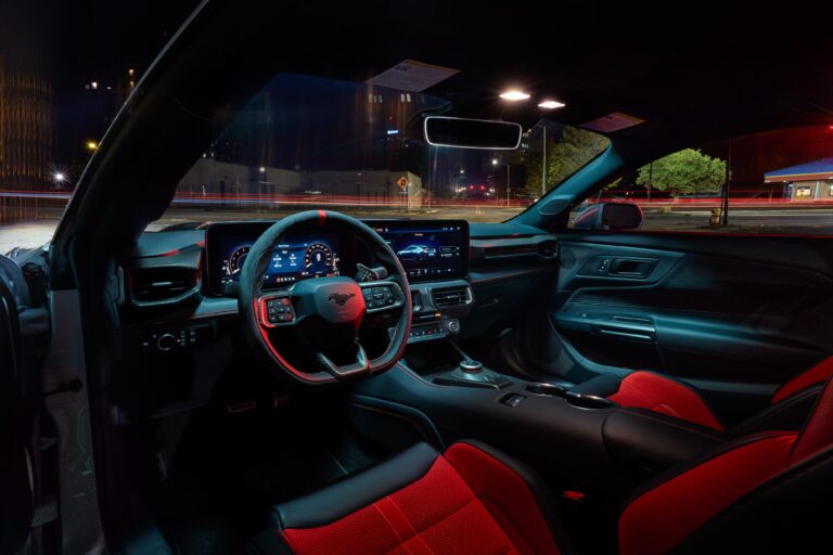 2026 Ford Mustang Dark Horse SC Interior Design and Cabin Ergonomics Review